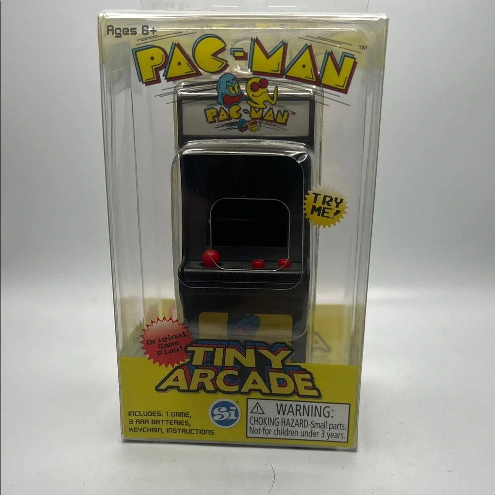 NIB Tiny Arcade Pac Man